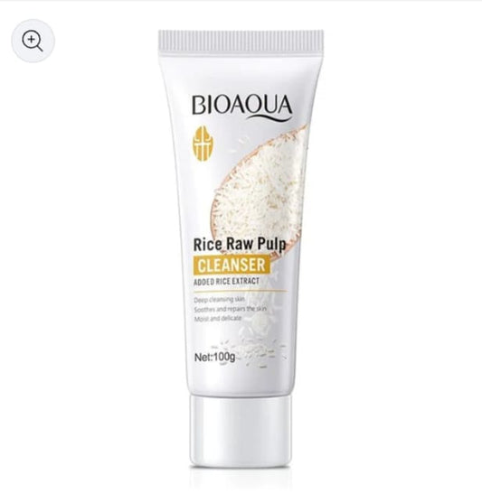 Bioaqua - Rice Raw Pulp Cleanser 100 Gm